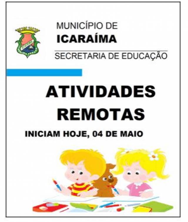 Educação de Icaraíma distribui material aos alunos  para as atividades não presenciais