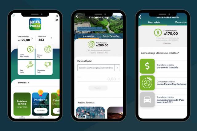 Novo aplicativo do Nota Paraná tem melhor navegação e dados do Paraná Pay