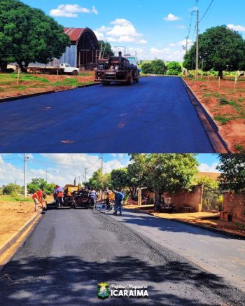 ASFALTO NO CONJUNTO NOVO HORIZONTE 