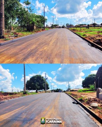 ASFALTO NO CONJUNTO NOVO HORIZONTE 