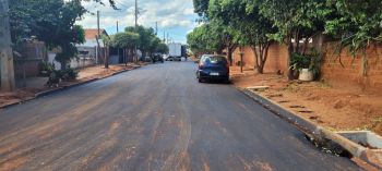 ASFALTO NO CONJUNTO NOVO HORIZONTE 