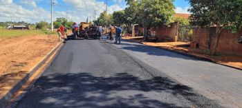 ASFALTO NO CONJUNTO NOVO HORIZONTE 