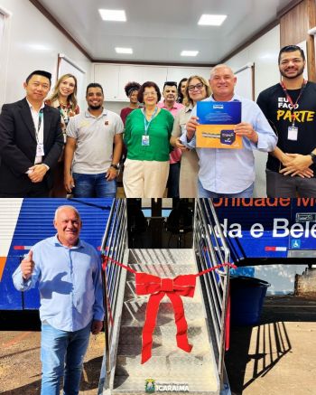Entrega oficial das chaves da Carreta do SENAC de Moda e Beleza