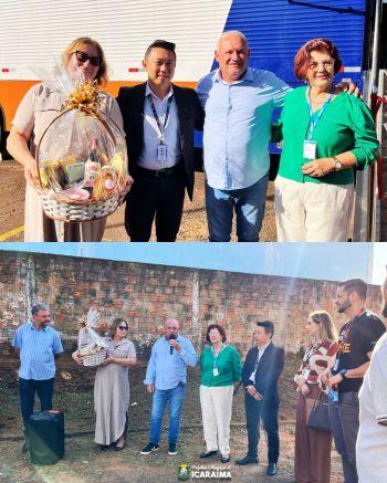 Entrega oficial das chaves da Carreta do SENAC de Moda e Beleza