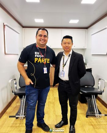 Entrega oficial das chaves da Carreta do SENAC de Moda e Beleza