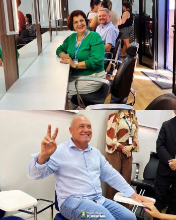 Entrega oficial das chaves da Carreta do SENAC de Moda e Beleza