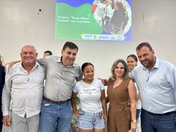 FOTOS - ENTREGA DOS ÓCULOS - PROGRAMA BONS OLHOS PARANÁ