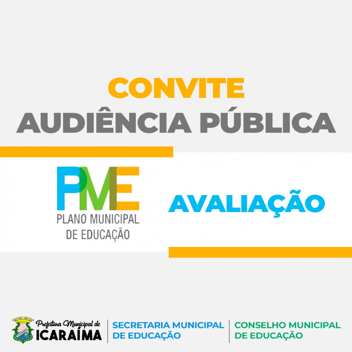 Audiência pública para aprovação do PME acontece nesta sexta-feira.