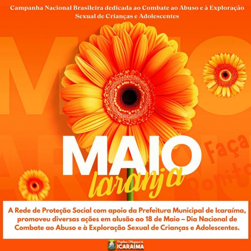 18 DE MAIO  - Dia Nacional de Combate ao Abuso e à Exploração Sexual de Crianças e Adolescentes