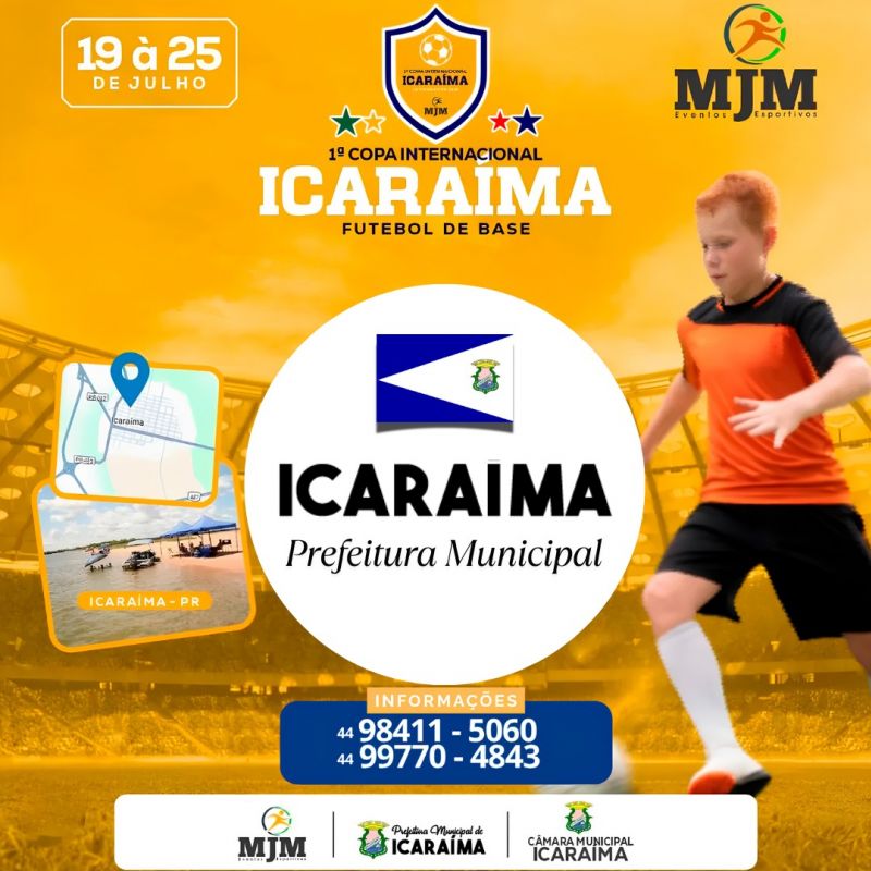1º Copa Internacional Icaraíma - Futebol de Base