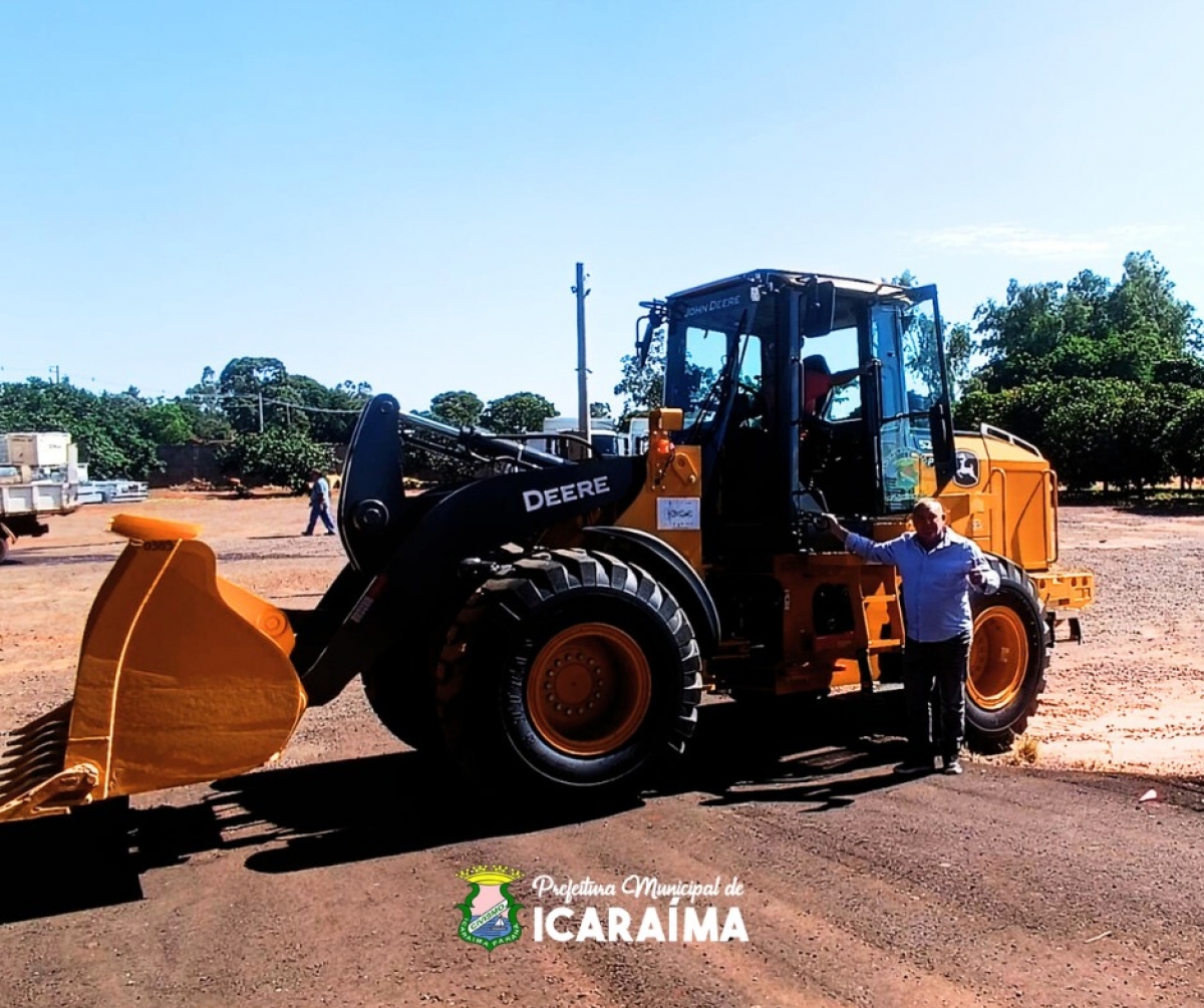 CHEGADA - PÁ CARREGADEIRA E ESTEIRA DE ELEVAÇÃO