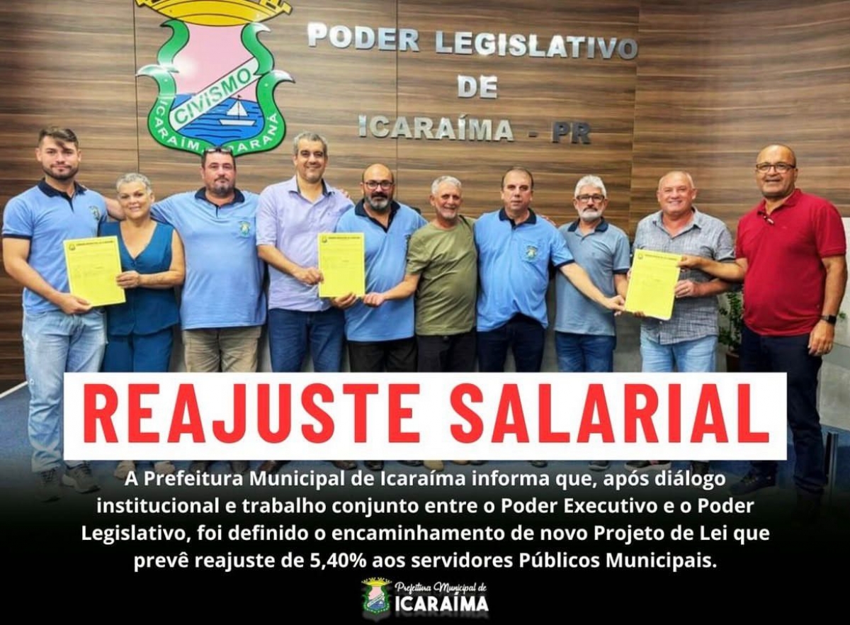 REAJUSTE SALARIAL - 2026