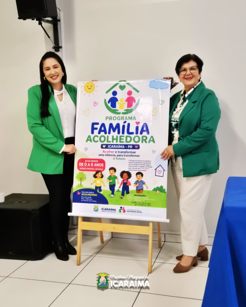 EVENTO DE LANÇAMENTO DO PROGRAMA FAMILIA ACOLHEDORA 